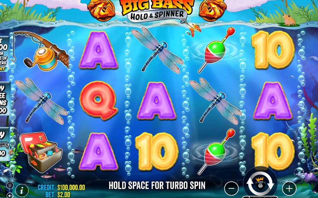 Big Bass – Hold & Spinner